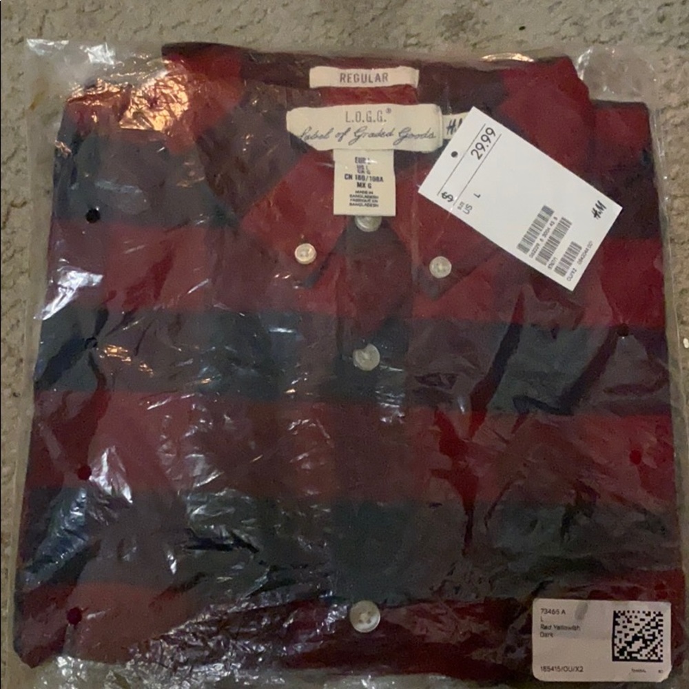 Plaid Button Down shirt
